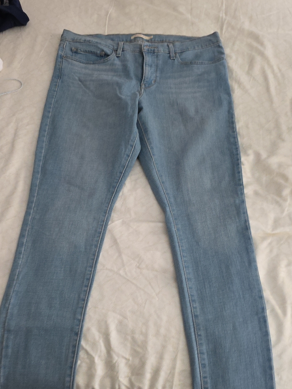 Levi's Light Blue Skinny Jeans - Slim Women's Fit